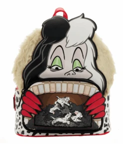 LOUNGEFLY 101 Dalmatians Cruella De Villains Scene Mini Backpack
