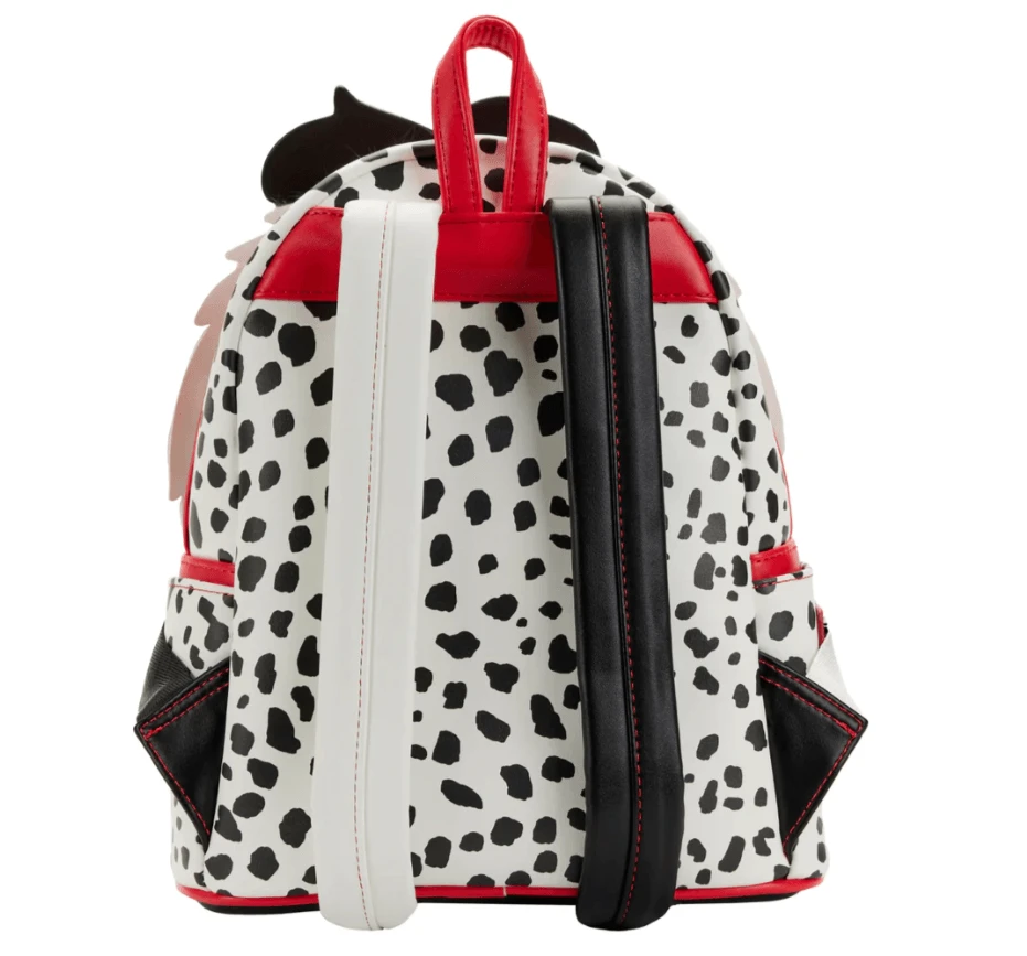 LOUNGEFLY 101 Dalmatians Cruella De Villains Scene Mini Backpack 4 LOUNGEFLY 101 Dalmatians Cruella De Villains Scene Mini Backpack - Image 4