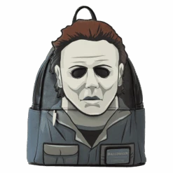 LOUNGEFLY Halloween Michael Myers Glow Mask Cosplay Mini Backpack