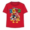 Toddler 2023 Mickey Fun Friends Tee Red