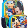 Disney Mickey And Friends 16" Backpack With Lunch Bag