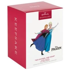 Hallmark Disney Frozen 10th Anniversary Two Sisters, One Heart Ornament