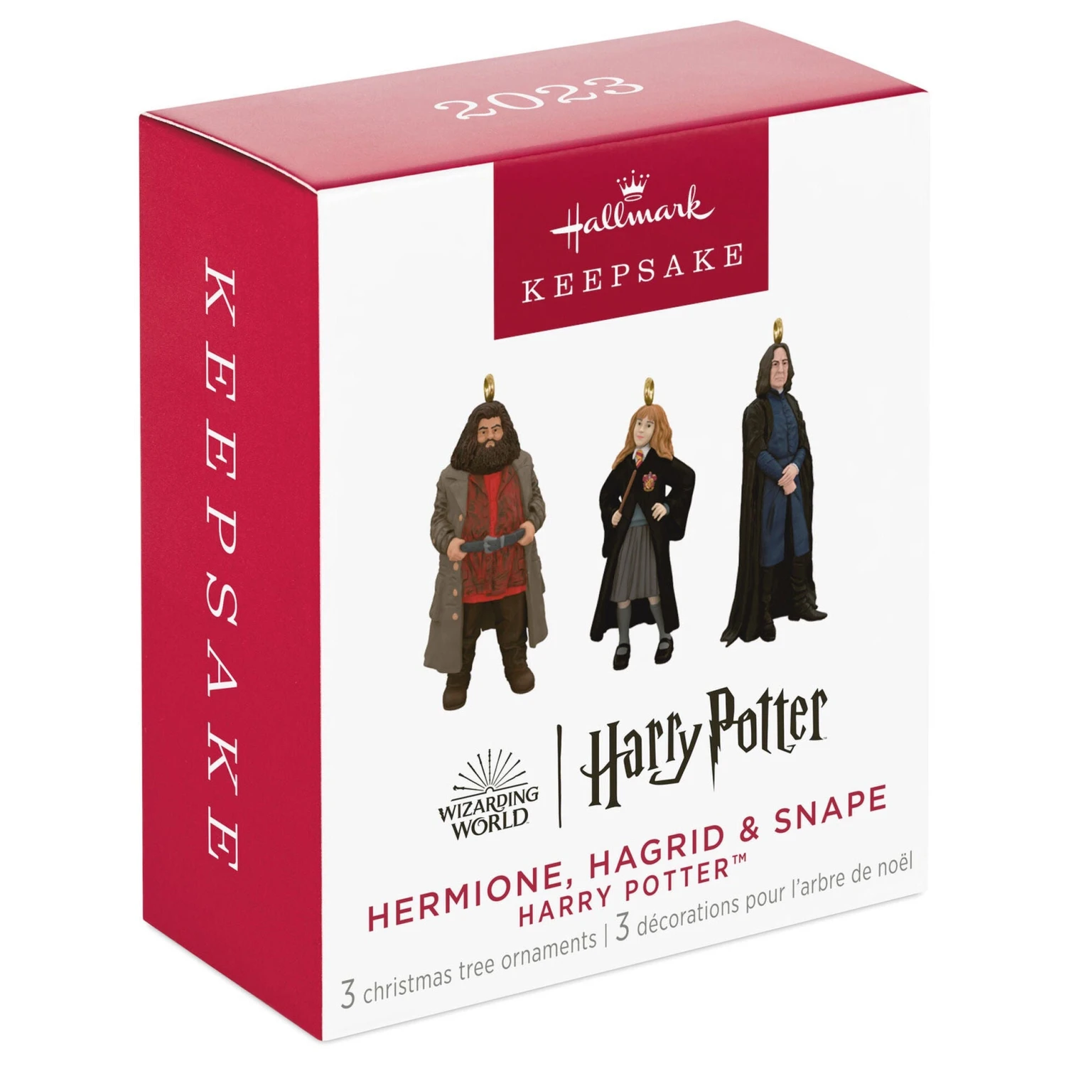 Hallmark Mini Harry Potter™ Hermione™, Hagrid™ And Snape™ Metal Ornaments, Set Of 3 1 Hallmark Mini Harry Potter™ Hermione™, Hagrid™ And Snape™ Metal Ornaments, Set Of 3