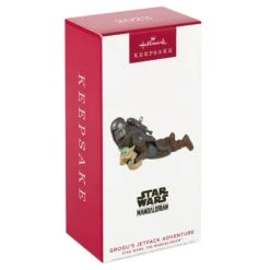 Hallmark Star Wars: The Mandalorian™ Grogu's Jetpack Adventure Ornament