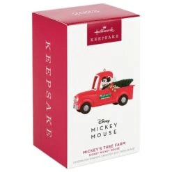 Hallmark Disney Mickey Mouse Mickey's Tree Farm 2023 Ornament