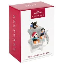 Hallmark Long Letter To Santa Penguin Ornament