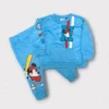 Toddlers 2 Pack Mickey Baseball Sweashirt And Pants, Blue