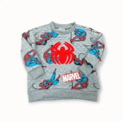 Toddlers 2pk Spiderman Sweatshirt And Pants, Grey -Toys Gift Store PhotoRoom 20231118 131555 1