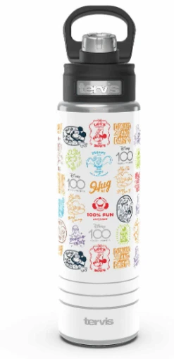 Tervis Disney 100 Year Anniversary Stamps 24oz