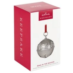 Hallmark Ring In The Season Metal Bell Ornament