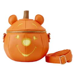 LOUNGEFLY Winnie The Pooh Pumpkin Glow Crossbody Bag