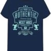 Adult Bonafide Mickey Mouse Tee, Navy