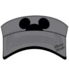 Adult Hidden Mickey Visor, Gray