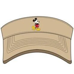 Adult Mickey Mouse Standing Visor, Khaki