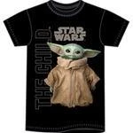 Adult Star Wars Gazing The Child Tee, Black