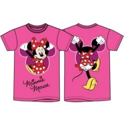 Adult Women's T Shirt Minnie Mouse Climbing