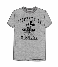 Adults Disney Unisex T Shirt Property Of M. Mouse