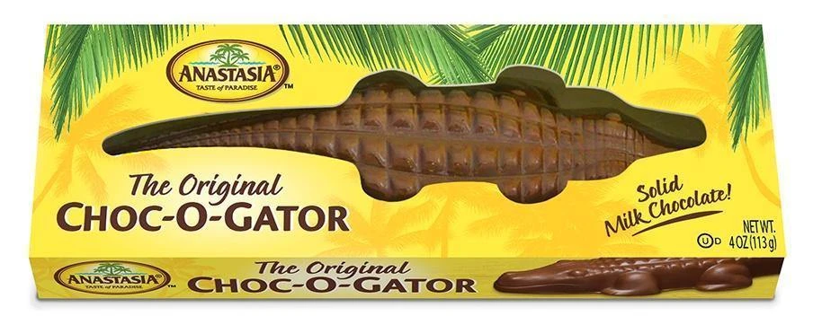 Anastasia Confections - 4oz Junior Choc-O-Gator (2 Pack) 1 Anastasia Confections - 4oz Junior Choc-O-Gator (2 Pack)