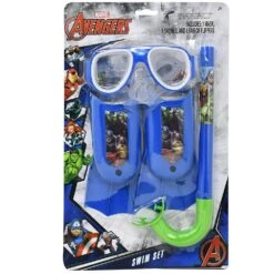 Avengers 3 Pc Swim Set On Blister Card