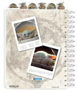 Baby Yoda Notebook Star Wars Mandalorian Tab Journal For Kids -Toys Gift Store baby yoda notebook star wars mandalorian tab journal for kids 3 33074282266808