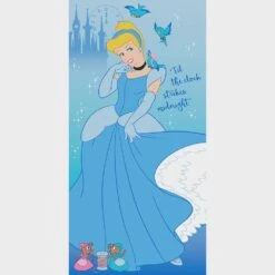 Back Before Midnight Cinderella Beach Towel