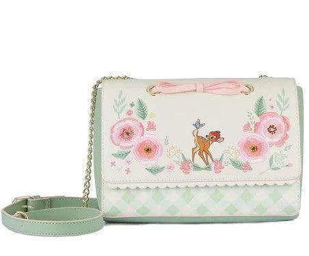 LOUNGEFLY Bambi Springtime Crossbody Bag 1 LOUNGEFLY Bambi Springtime Crossbody Bag