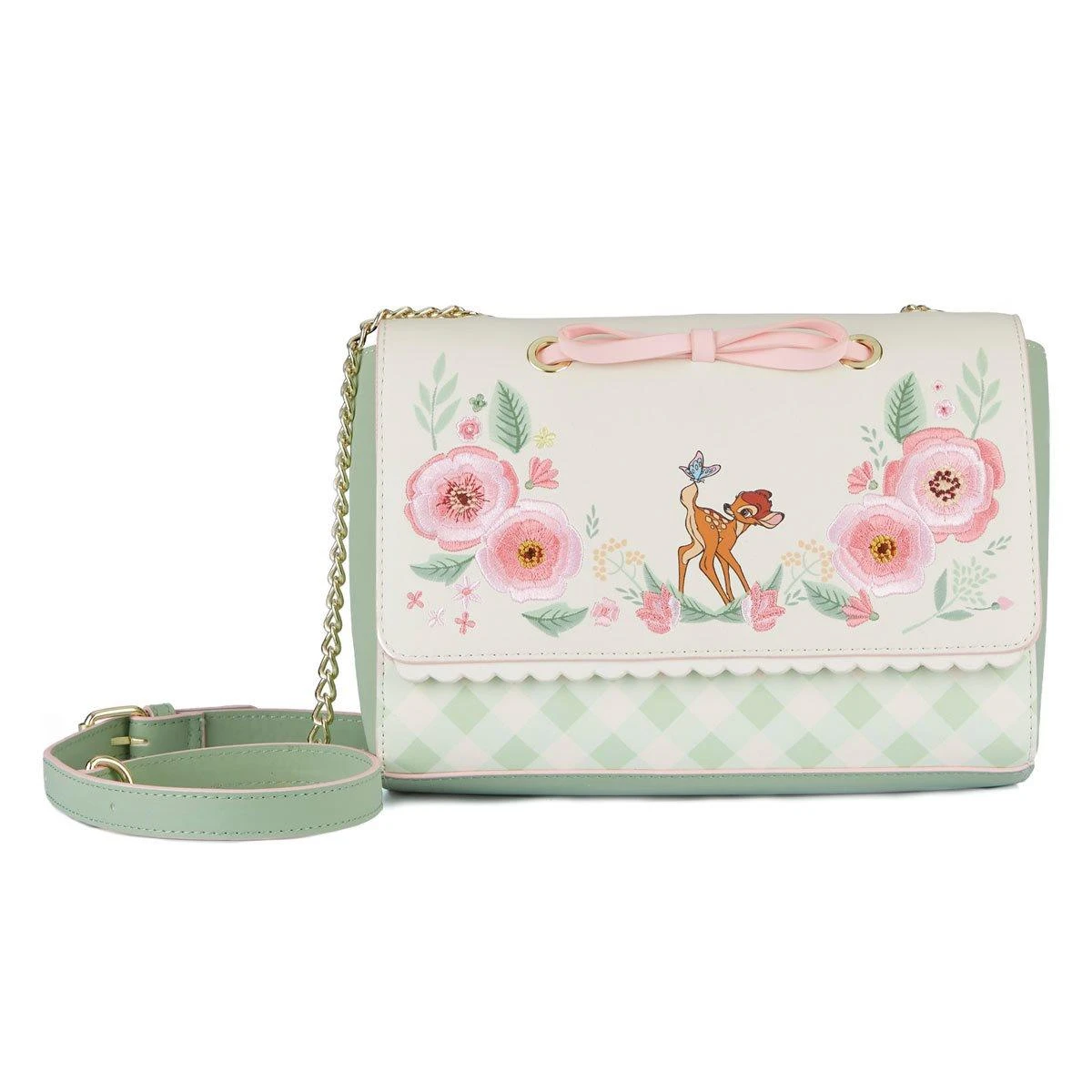 LOUNGEFLY Bambi Springtime Crossbody Bag 2 LOUNGEFLY Bambi Springtime Crossbody Bag - Image 2