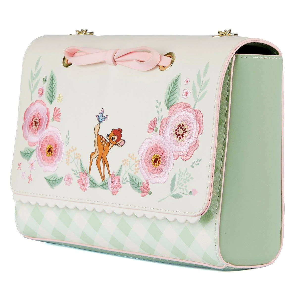 LOUNGEFLY Bambi Springtime Crossbody Bag 3 LOUNGEFLY Bambi Springtime Crossbody Bag - Image 3