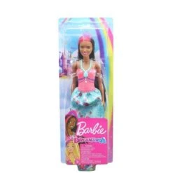 Barbie Dreamtopia Princess Doll, 12-Inch, Brunette With Pink Hair Streak -Toys Gift Store barbie dreamtopia princess doll 12 inch brunette with pink hair streak 3 33074218762424