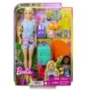 Barbie It Takes Two “Malibu” Camping Doll With Puppy