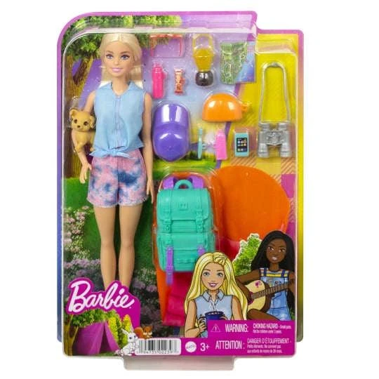 Barbie It Takes Two “Malibu” Camping Doll With Puppy 1 Barbie It Takes Two “Malibu” Camping Doll With Puppy