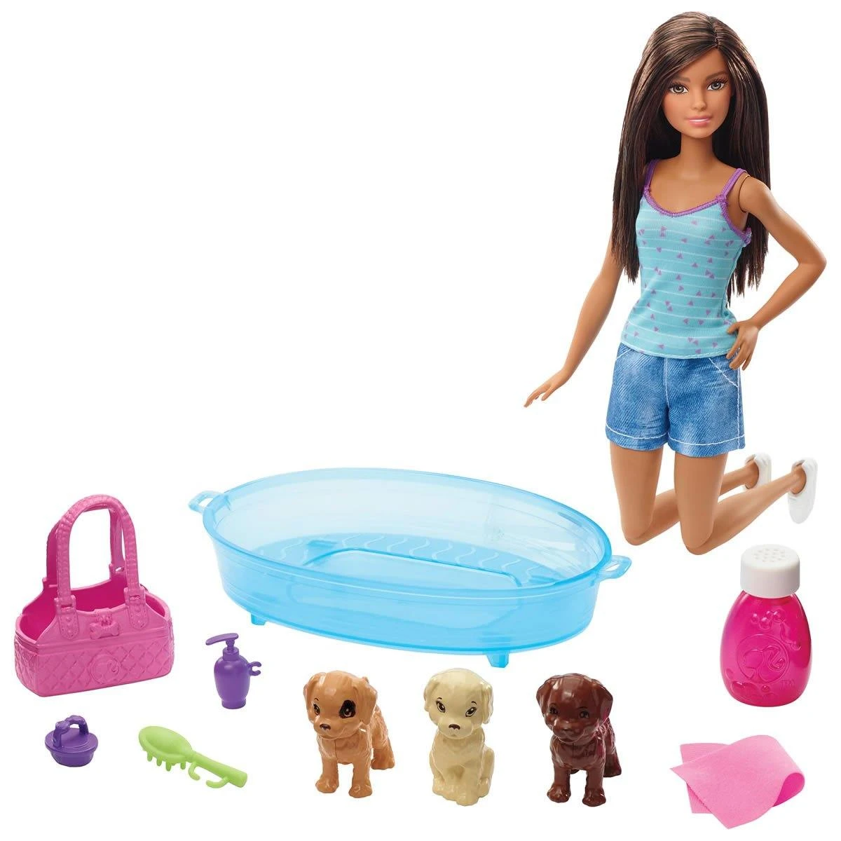 Barbie Pets And Accessories - Brunette 1 Barbie Pets And Accessories - Brunette