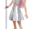 Barbie Pop Star Doll In Iridescent Skirt