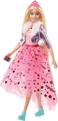 Barbie Princess Adventure Doll In Princess Fashion (12-in Blonde) Barbie Doll With Pet Puppy, 2 Pairs Of Shoes, Tiara And 4 Accessories, For 3 To 7 Year Olds 11 Barbie Princess Adventure Doll In Princess Fashion (12-in Blonde) Barbie Doll With Pet Puppy, 2 Pairs Of Shoes, Tiara And 4 Accessories, For 3 To 7 Year Olds -Toys Gift Store barbie princess adventure doll in princess fashion 12 in blonde barbie doll with pet puppy 2 pairs of shoes tiara and 4 accessories for 3 to 7 year olds 6 33074680889528