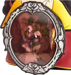 LOUNGEFLY Beauty And The Beast Gaston Lenticular Mini-Backpack -Toys Gift Store beauty and the beast gaston lenticular mini backpack 5 33074422415544