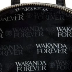 LOUNGEFLY Black Panther: Wakanda Forever Figural Mini Backpack -Toys Gift Store black panther wakanda forever figural mini backpack 2