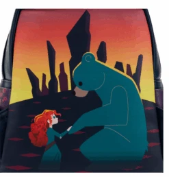 LOUNGEFLY Brave Princess Merida Castle Mini Backpack -Toys Gift Store brave princess merida castle mini backpack 5 33074648121528