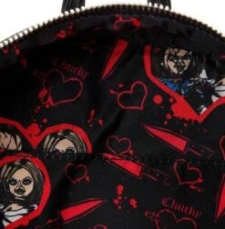 LOUNGEFLY Bride Of Chucky Cosplay Mini Backpack -Toys Gift Store bride of chucky cosplay mini backpack 3 33074719162552