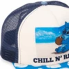 Chill N' Relax Stitch Trucker Hat - Lilo And Stitch