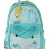 Cinderella 11″ Faux Leather Mini Backpack – Ribbon