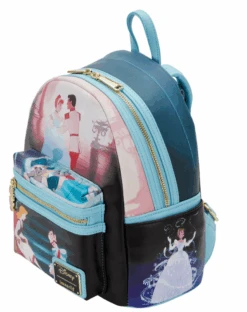 LOUNGEFLY Cinderella Princess Scenes Mini Backpack -Toys Gift Store cinderella princess scenes mini backpack 3 33074527994040