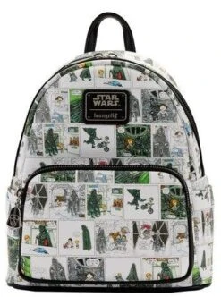 LOUNGEFLY Darth Vader Comic Strip Mini Backpack