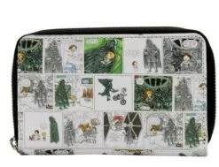LOUNGEFLY Darth Vader Comic Strip Zip Around Wallet