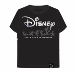 Disney 100 Years Of Wonder Youth Black Tee