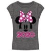 Disney 2020 Minnie Show Fashion Top, Dark Gray Pink