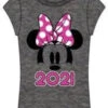 Disney 2021 Minnie Mouse Girls Fashion Top