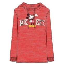 Disney Adult Men's Mickey Curve Lightweight Hoodie