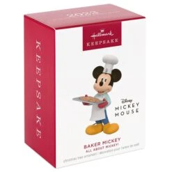 Hallmark Disney All About Mickey! Baker Mickey Ornament