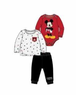 Disney Baby Boy Mickey Mouse 3 Piece Jogger Set