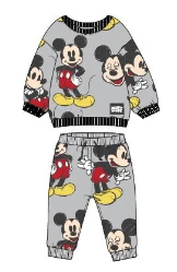 Disney Baby Boy's Mickey Mouse Grey Jogger Set